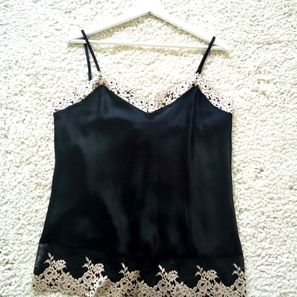 NWT. Natural silk camisole